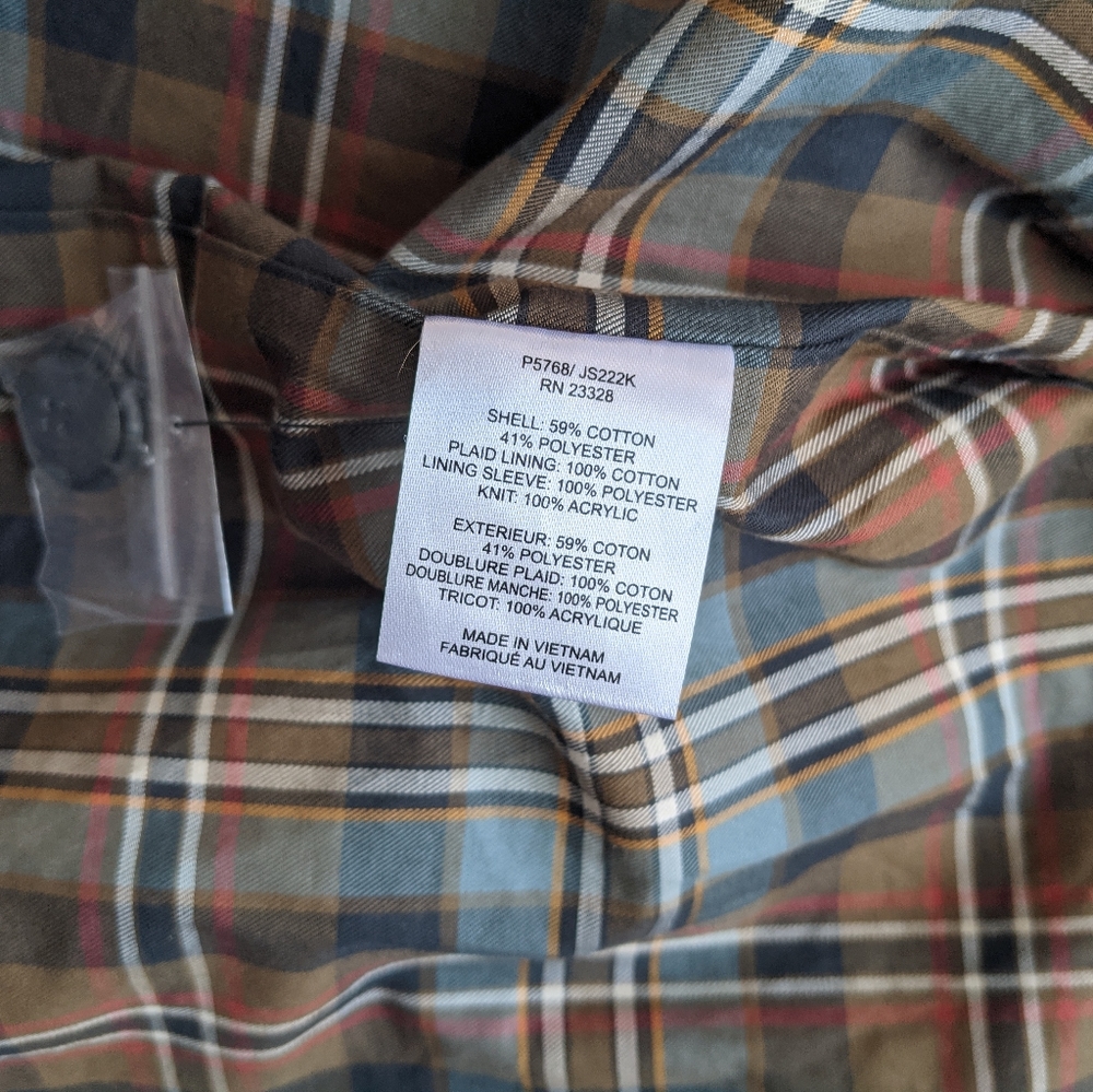 Pendleton Spokane Heritage Rain Parka Jacket XL Forest Green - Picture 11 of 12